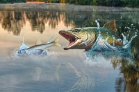 W grze Fish Rain łap największe ryby!