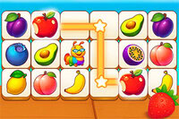 Fruit Connect 3 to kolorowa gra logiczna z dopasowywaniem płytek z soczystymi