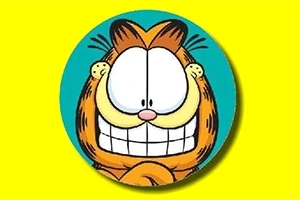 Can you find the hidden stars in the images of Garfield?