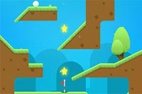 Gra celownicza z motywem golfa w 2D