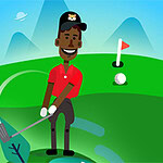 One shot golf simulator is the battle of golf rivals to become the golf king worldwide