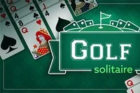 Classic Golf Solitaire game in two difficulty modes