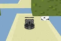 Gotowy, by przejść poziomy w krainie klocków z legendarnie szybkim autem?