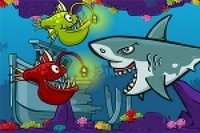 W dużym, głębokim jeziorze żyje mnóstwo ryb