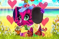 Opiekuj się małym słoniem i uszczęśliw go w tej zabawnej grze przebierankowej!