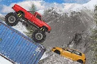Graj w grę z monster truckami: Hard Wheels Winter Edition