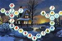 Gra Mahjong Hex Connect na święta