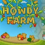 Ilustracja przedstawia kolorowe litery ułożone z motywów rolniczych oraz różne warzywa na tle pola uprawnego z sześciokątnymi polami i numerami