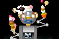 Pomóż robotowi serwować pyszne desery w lodziarni