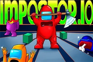 Czerwony bohater w skafandrze kosmicznym z toporem, otoczony innymi postaciami w kolorowych strojach na tle zielonego napisu