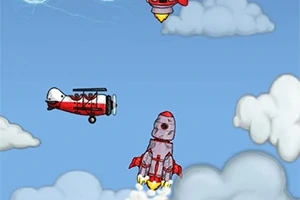 Launch a rocket into the skies!