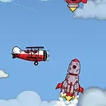 Launch a rocket into the skies!