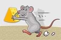 Jet Micky jest bardzo głodny i trzeba go nakarmić