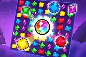 Jewels Classic is a match-3 game with a mystery theme!