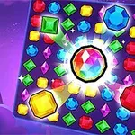 Jewels Classic is a match-3 game with a mystery theme!