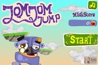 Skacz z platformy na platformę w nieskończonej grze JomJom Jump