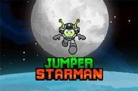 Jumper Starman to gra w stylu pixel art z klasycznymi elementami platformowymi