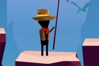 Jesteś zwiadowcą i musisz przetrwać przeskakując z kamienia na kamień