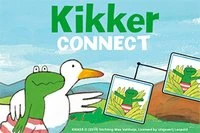 Gra logiczna Kikker autorstwa Maxa Velthuijsa