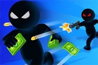 Avoid the killers as you try to grab as much cash as possible
