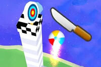 Rzucaj nożami i odbijaj piłkę!