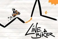 This crazy stunt game looks like it's been hand-drawn on paper