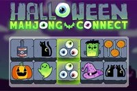 Mahjong w klimacie Halloween w nowym Mahjong Connect Halloween!