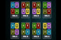 Każdy poziom ma pudełka z liczbami