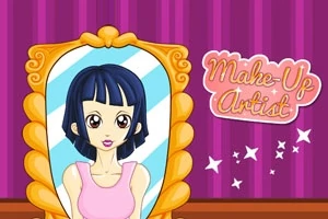 Help you avatar choose her makeup and take a photo when you're finished
