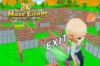 Maze Escape 3D – darmowa gra online dla chłopców z labiryntem