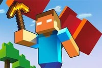 Ścinaj drzewa i unikaj przeszkód w tej zabawnej grze biegowej 3D dla górników