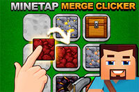 MineTap to klikacz idle z mechaniką łączenia i rzemiosłem