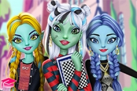 Odkryj swojego wewnętrznego fashionistę z grą Monster Girls High School