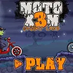 Moto X3M Spooky Land adds dirt bikes to Halloween!