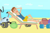 Zbuduj mięśnie dla chudego w grze sportowej Muscle Clicker 2