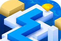 Zigzaguj w dół w tej darmowej grze reakcyjnej online