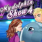 Entertain people with your dolphin by doing tricks and eating fish to stay strong