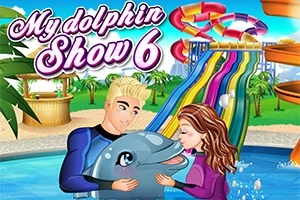 Our favorite dolphin is back for another stunning pool performance