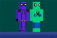 Noobpool i Noobspider muszą dotrzeć do bezpiecznej strefy, unikając