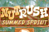 W grze Nut Rush 2: Summer Sprint wiewiórka zbiera orzechy na zimę