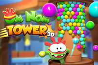 Pop, kręć i zdobywaj wieżę w Om Nom Tower 3D – ostatecznej przygodzie z
