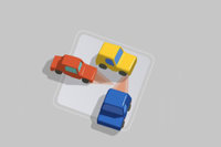 Twoim celem jest przestawienie wszystkich samochodów do wyjścia