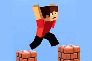 Traverse your way through dangerous Minecraft landscapes in this 3D parkour game!