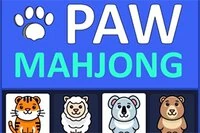 Paw Mahjong to urocza wersja klasycznej gry Mahjong