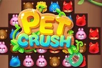 Pet Crush to bardzo wciągająca gra typu dopasuj-3