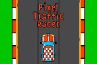 Omijaj auta, pokonuj kolejne dystanse w Pixel Traffic Racer