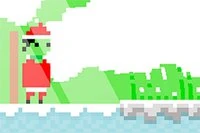 W mroźny dzień zimowy Mikołaj wychodzi zbierać prezenty