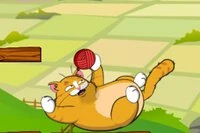 Pomóż temu uroczemu kotkowi odzyskać jego czerwoną włóczkę - chce się