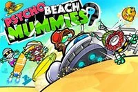 Psycho mummies have invaded the beach and it's up to you to keep the lifeguard