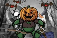 Gra odstresowująca, w której używasz różnych broni przeciwko dyniowemu stworowi.